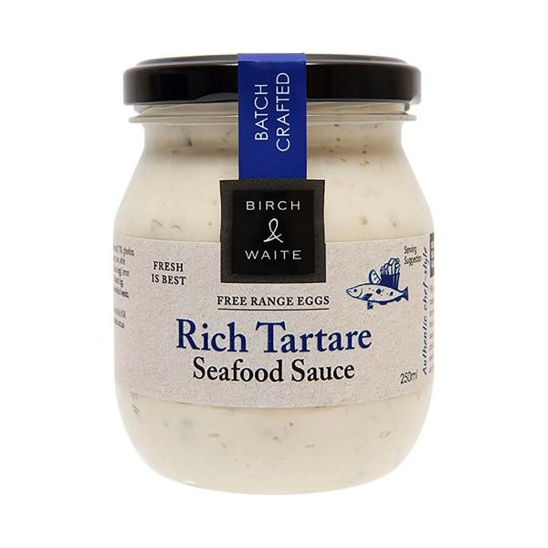 Birch & Waite Free Range Seafood Sauce Rich Tartare 250mL