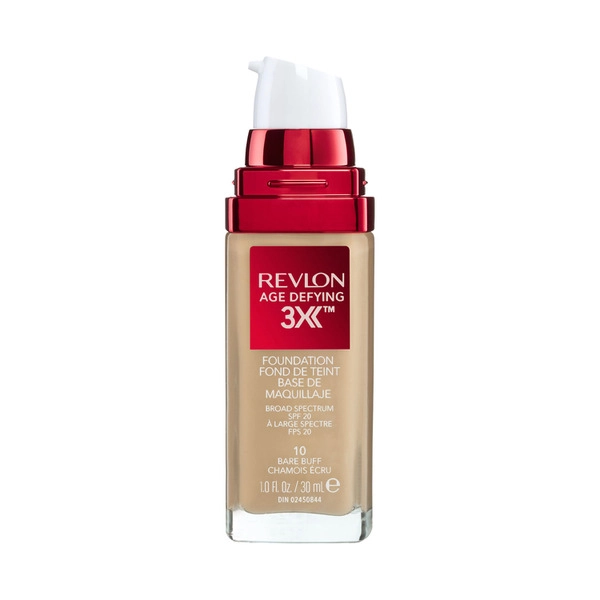 Revlon Age Defying 3X Bare Buff Foundation SPF 20 30mL