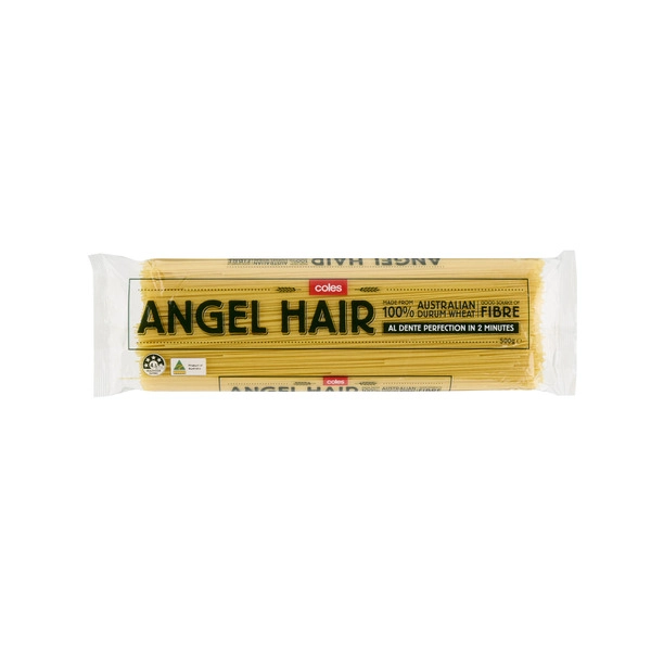 Coles Durum Wheat Angel Hair Spaghetti 500g