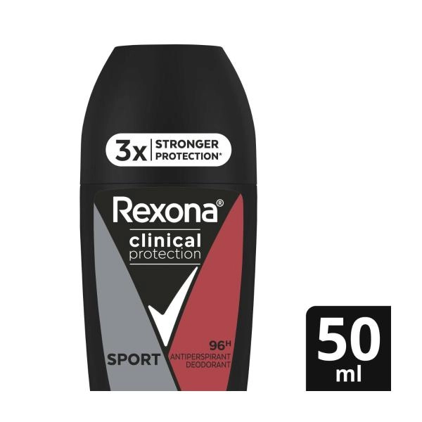 Rexona Men Sport Clinical Protection Antiperspirant Roll On 50mL