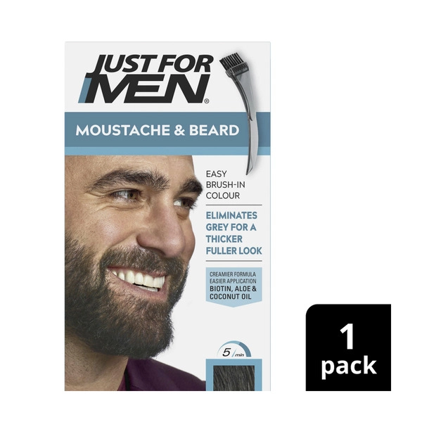 Just For Men Moustache & Beard In Colour Dark Brown 1 pack