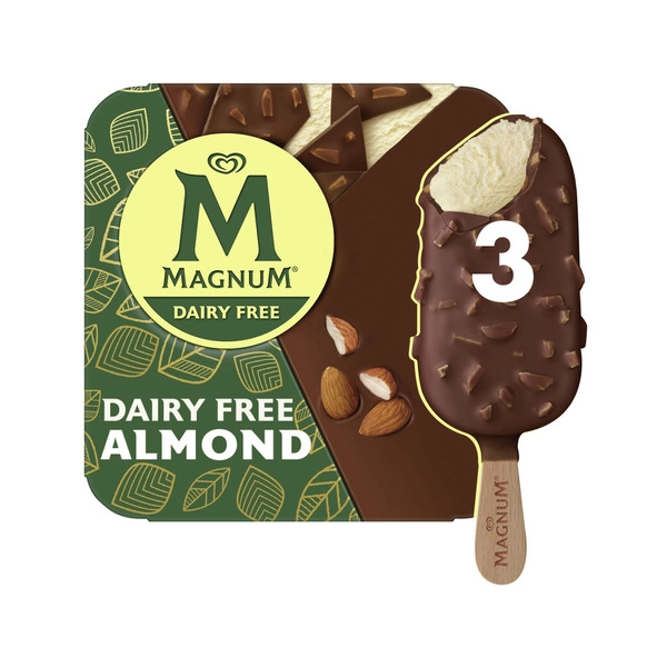 Magnum Ice Cream Dairy Free Almond 3Pack 270mL