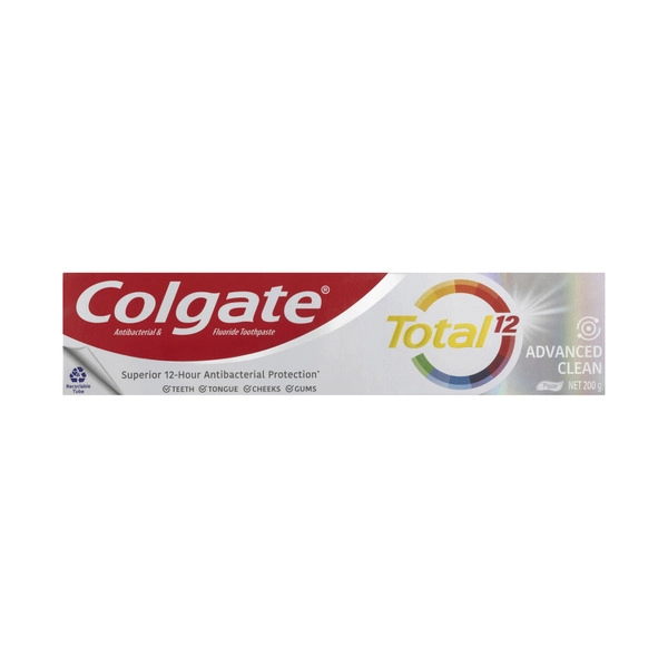 Colgate Antibacterial Toothpaste Total Advanced Clean 200g