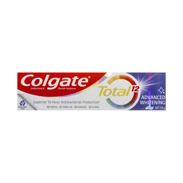 Colgate Total Advanced Whitening Toothpaste 115g