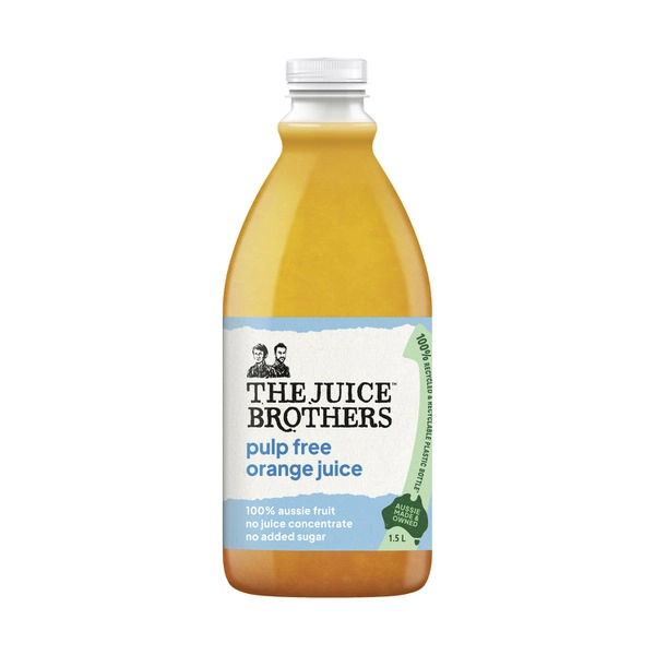 The Juice Brothers Pulp Free Orange Juice 1.5L