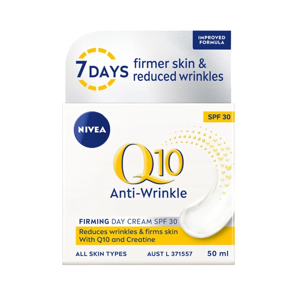 Nivea Q10 Anti-Wrinkle Firming Day Cream SPF30 50mL