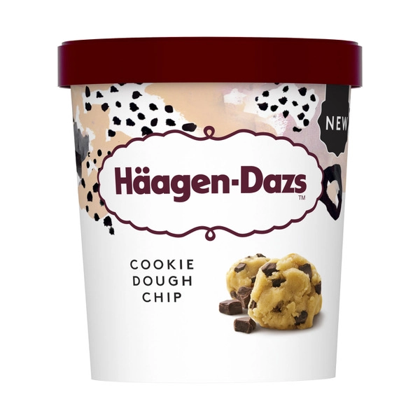 Haagen Dazs Ice Cream Cookie Dough Tub 457mL