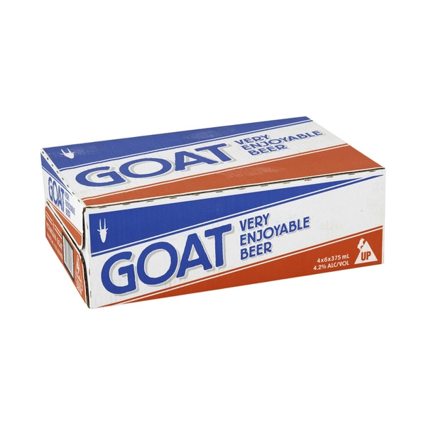 Mountain Goat Goat Lager Can 375mL 24 Pack