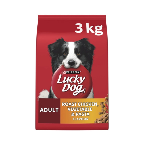 Purina Lucky Dog Adult Chicken Vegetable & Pasta Dry Dog Food 3kg