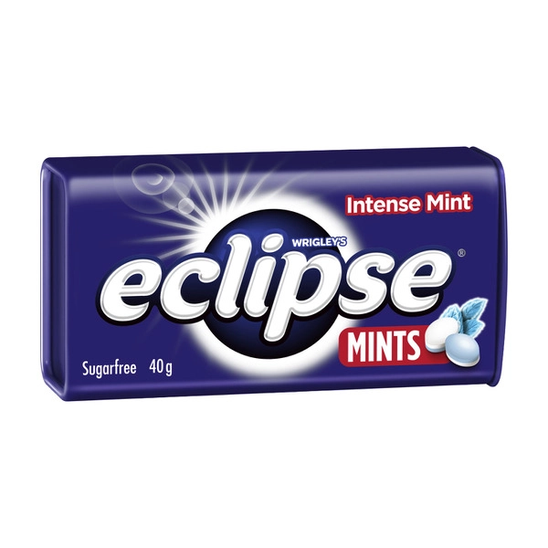 Eclipse Intense Mint Sugar Free Mints Tin 40g