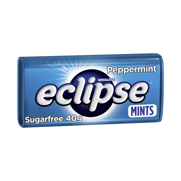 Eclipse Peppermint Sugar Free Mints Tin 40g