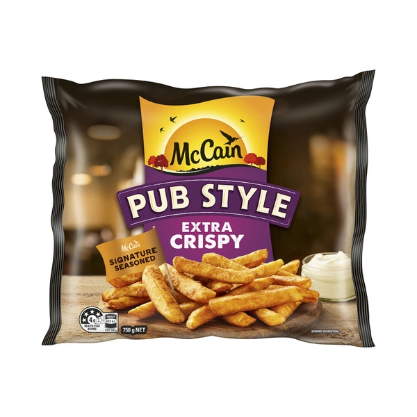 McCain Pub Style Extra Crispy Fries 750g