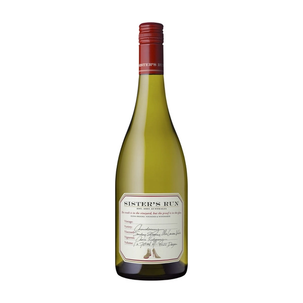 Sisters Run Chardonnay 750mL 1 Each