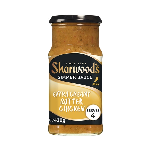 Sharwood's Extra Creamy Butter Chicken Simmer Sauce 420g