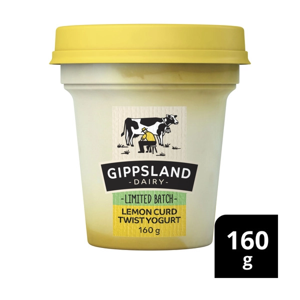 Gippsland Dairy Twist Yoghurt Limited Edition 160g