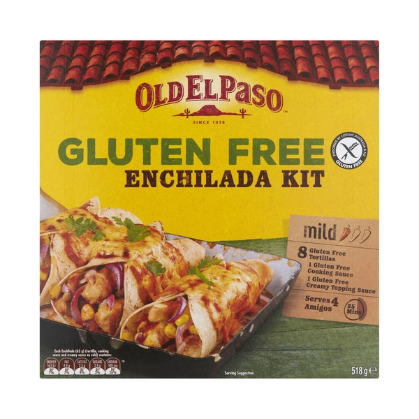 Old El Paso Gluten Free Enchilada Kit 518g