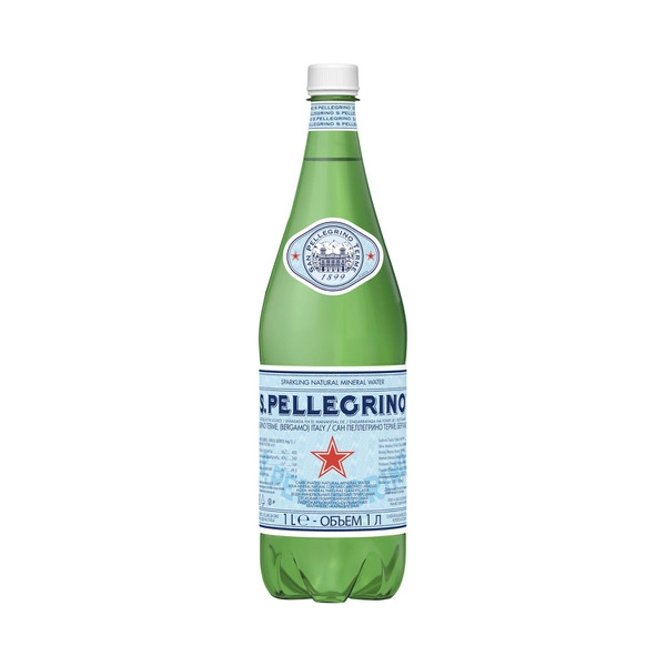 Sanpellegrino Pet Sparkling Mineral Water Bottle 1L