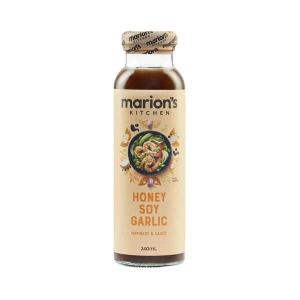 Marion's Kitchen Gluten Free Honey Soy Garlic Marinade 240mL