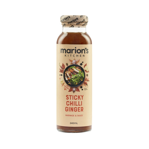 Marion's Kitchen Gluten Free Sticky Chilli Ginger Marinade 240mL