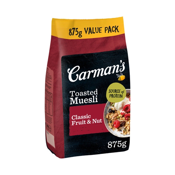 Carman's Classic Fruit & Nut Muesli 875g