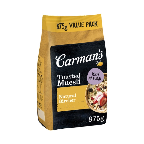 Carman's Natural Bircher Muesli 875g