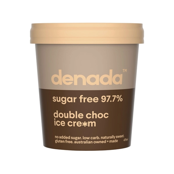 Denada Double Choc Ice Cream Tub 475mL