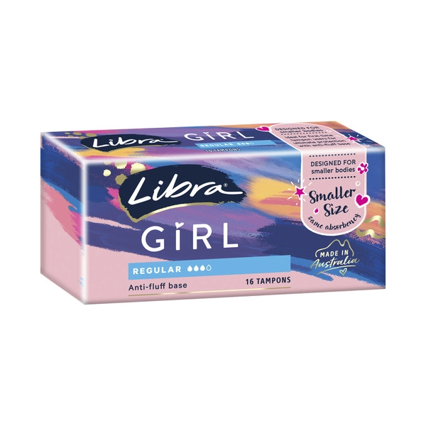 Libra Girl Regular Tampons 16 pack