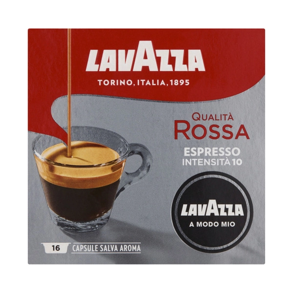 Lavazza Qualita Rossa A Modo Mio Coffee Pods 16 pack