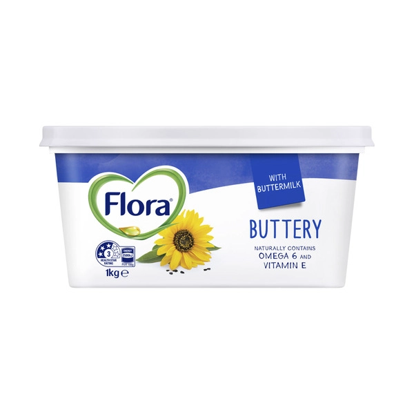 Flora Margarine Spread Buttery 1kg