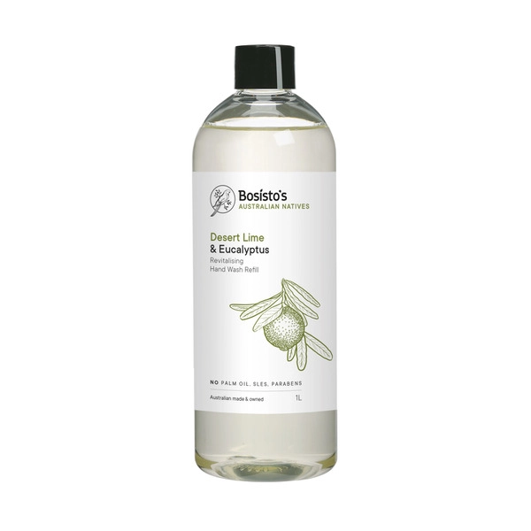 Bosisto's Desert Lime & Eucalyptus Hand Wash Refill 1L