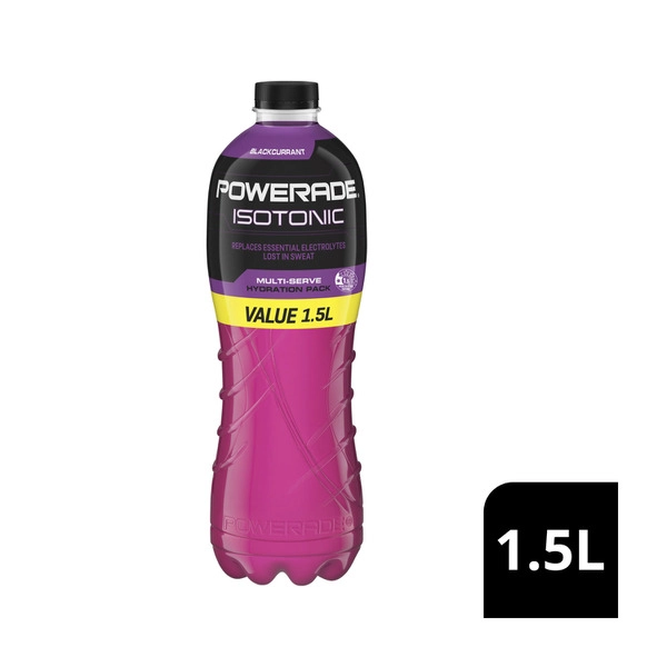 Powerade Sports Drink Value Blackcurrant 1.5L