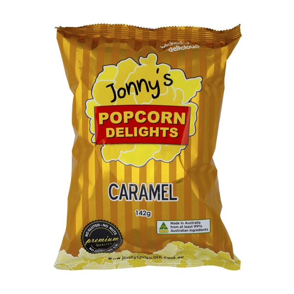 Jonny's Caramel Popcorn Delights 142g