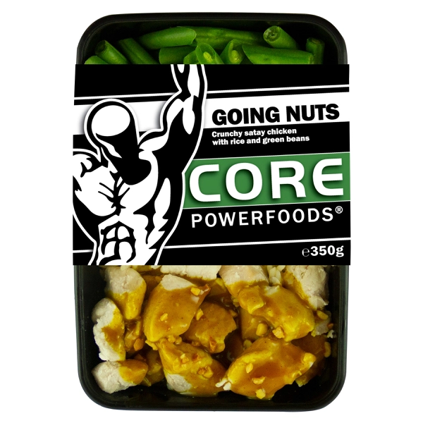 Core Power Foods Going Nuts Crunchy Satay Chicken 350g