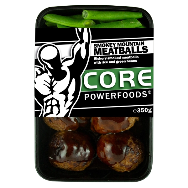 Core Power Foods Smokey Mountain Meatballs 350g