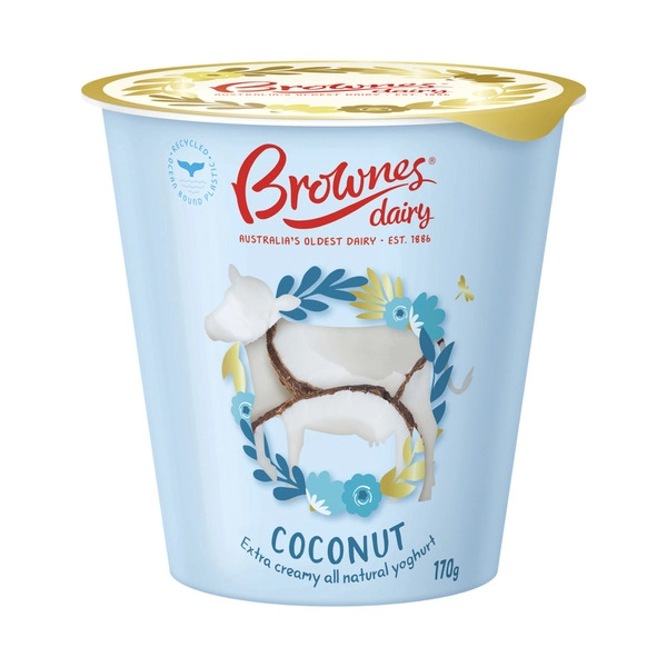 Brownes Yoghurt Coconut 170g