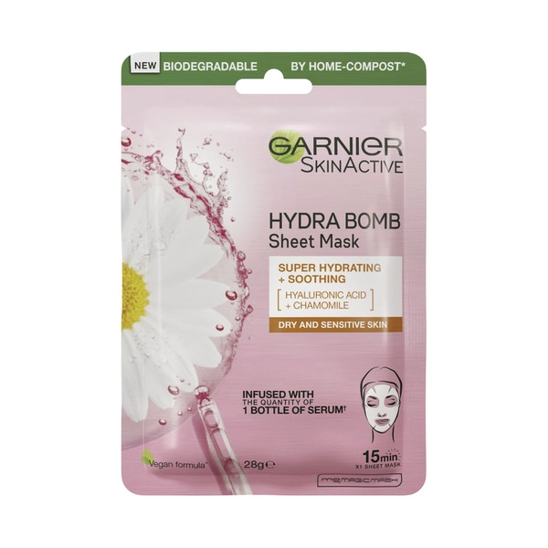 Garnier Hydrabomb Tissue Mask Camomile 28g