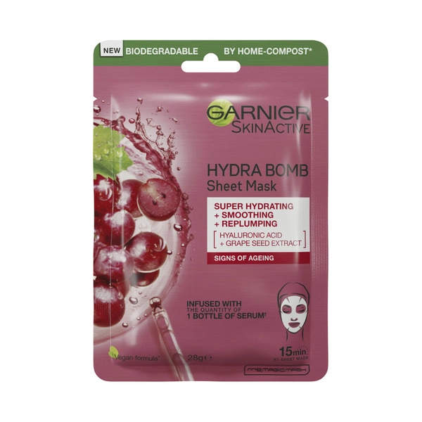 Garnier Hydrabomb Tissue Mask Anti Aging 28g