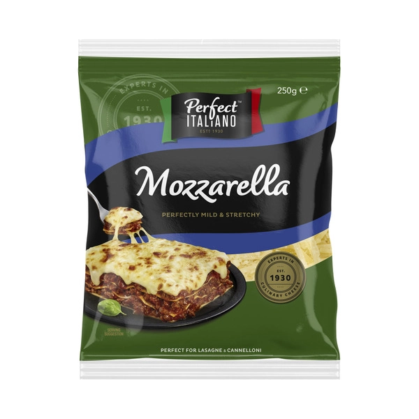 Perfect Italiano Shredded Mozzarella 250g