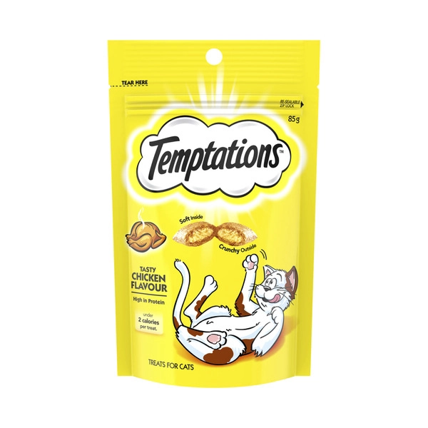 Temptations Cat Treats Tasty Chicken Flavour 85g