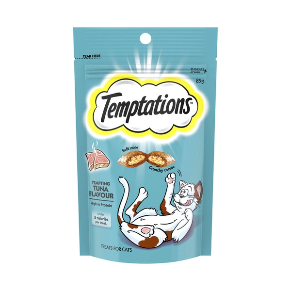 Temptations Tempting Tuna Flavour Cat Treats 85g