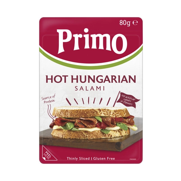 Primo Hot Hungarian Salami 80g