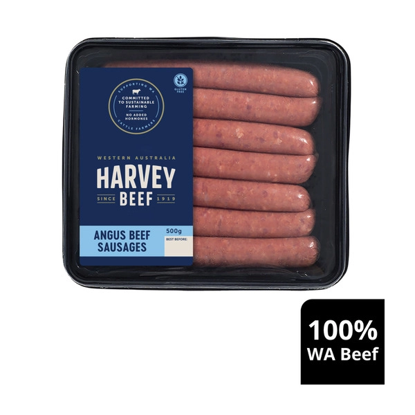 Harvey Beef Classic Beef Sausages 500g