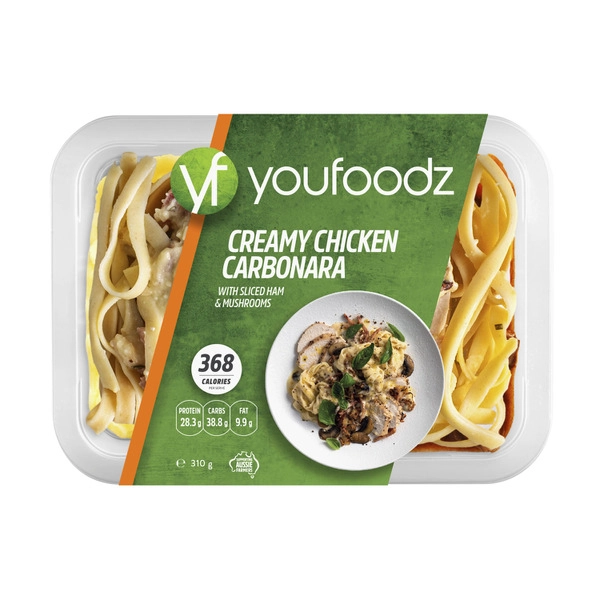 Youfoodz Creamy Chicken Carbonara 310g