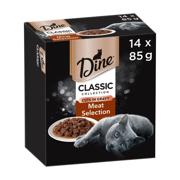 Dine Daily Cat Food Meat Selection 14X85g 14 pack