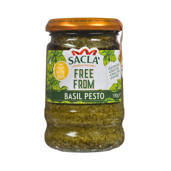 Sacla Free From Basil Pesto 190g