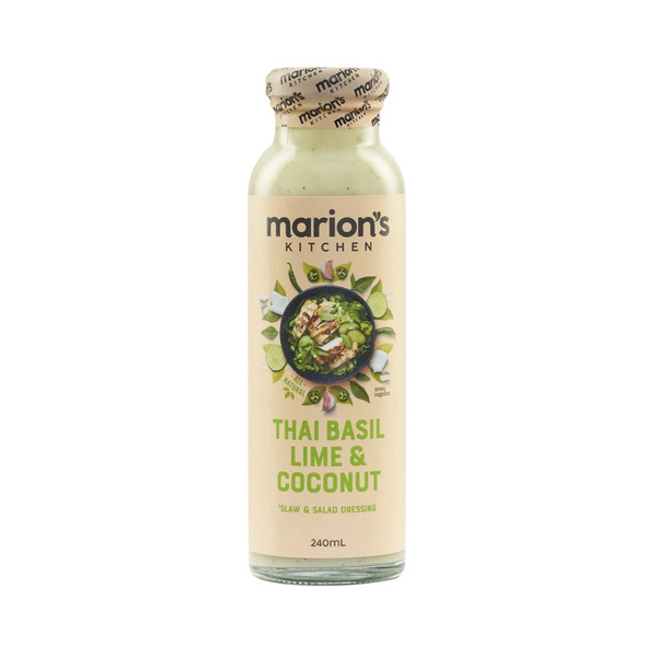 Marion's Kitchen Thai Basil Lime & Coconut Salad Dressing 240mL