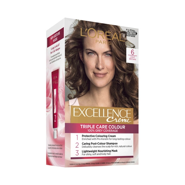 L'Oreal Excellence 6 Light Brown 1 each