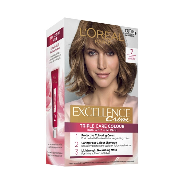 L'Oreal Excellence 7 Dark Blonde 1 pack