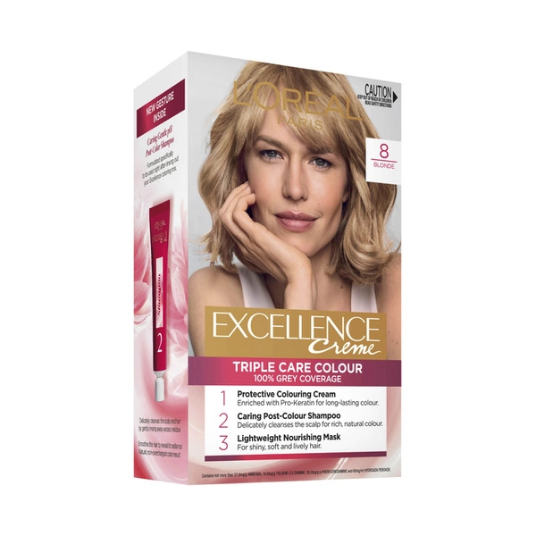 L'Oreal Excellence 8 Blonde 1 pack