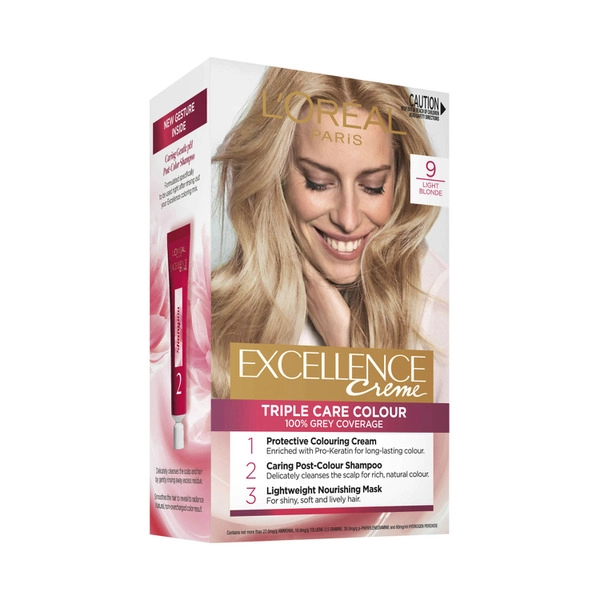 L'Oreal Excellence 9 Light Blonde 1 each